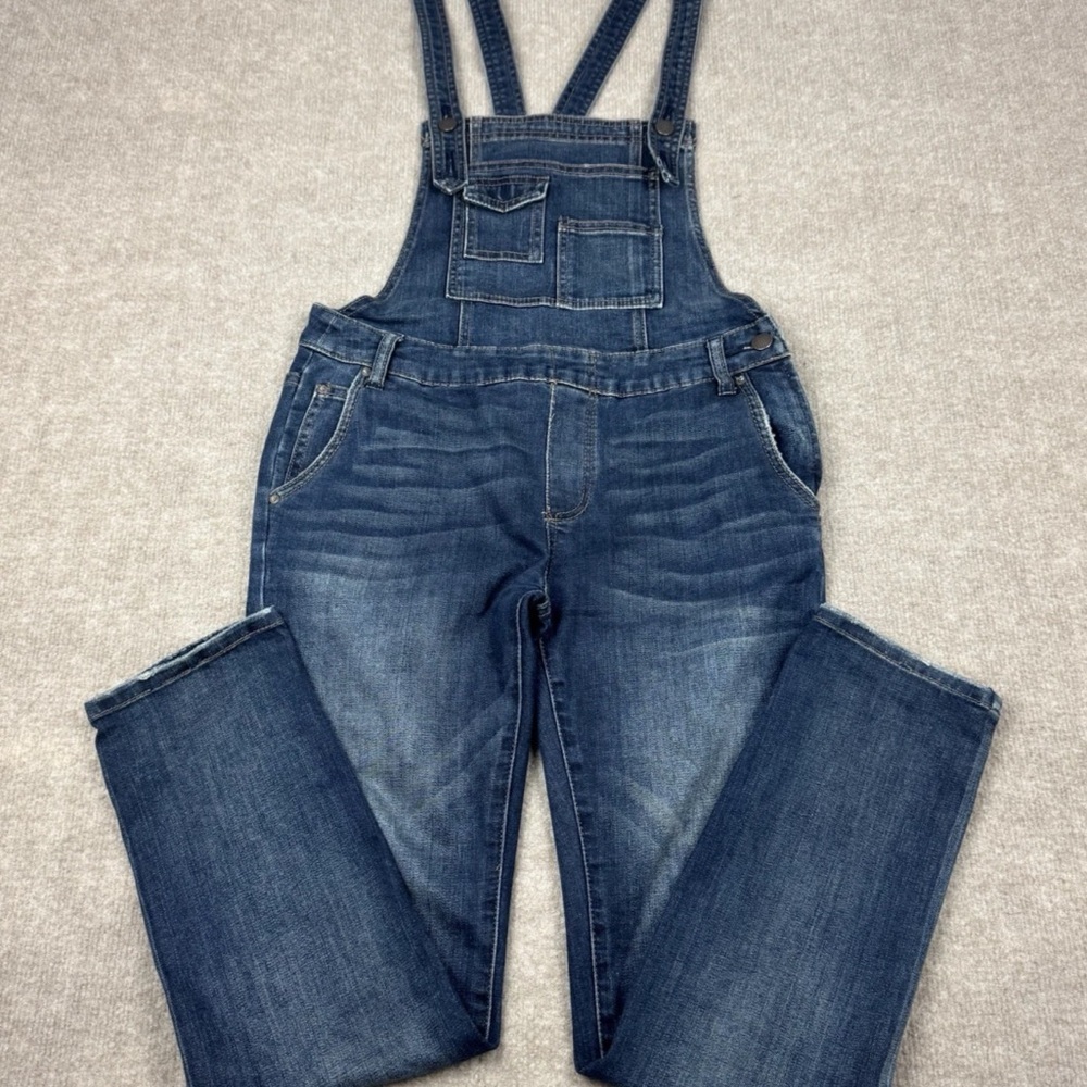 Free People Dark Blue Women's Jeans Overalls - Picture 12 of 16